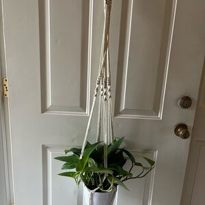 Set of 2 Macrame Plants Holder
Hanging/ Vintage Plant Macrame...